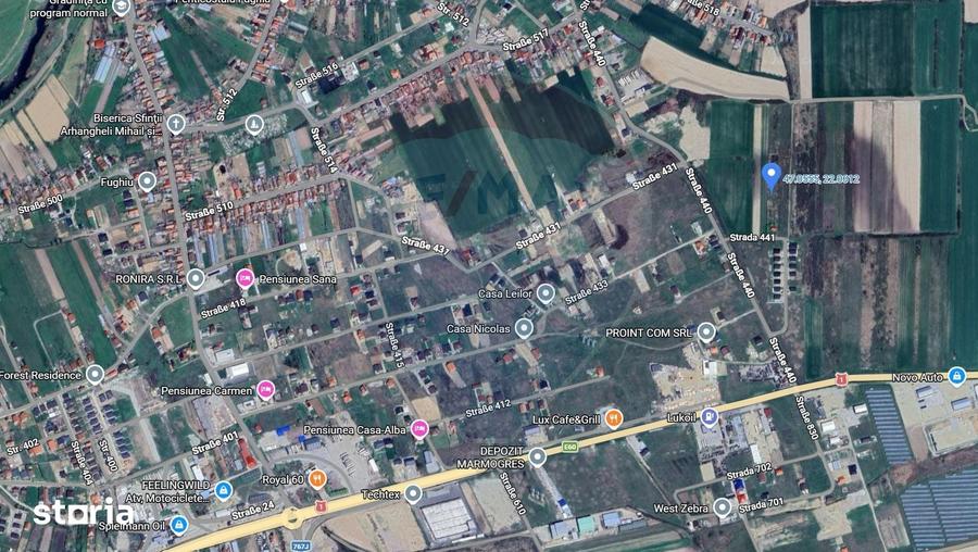 Teren de 500 mp, în Oșorhei