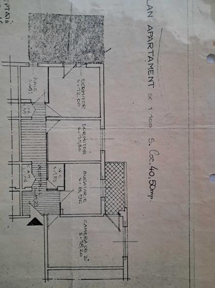 Apartament cu 3 camere decomandat în Militari