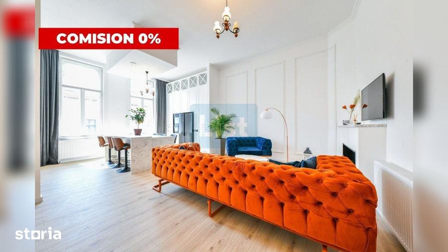 Apartament cu 3 camere semidecomandat în Ultracentral
