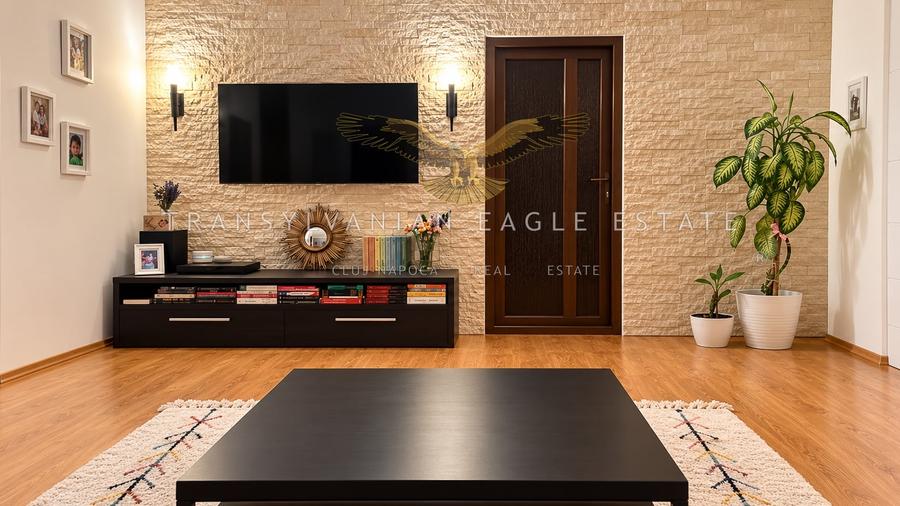 Apartament cu 2 camere semidecomandat, mobilat în Europa