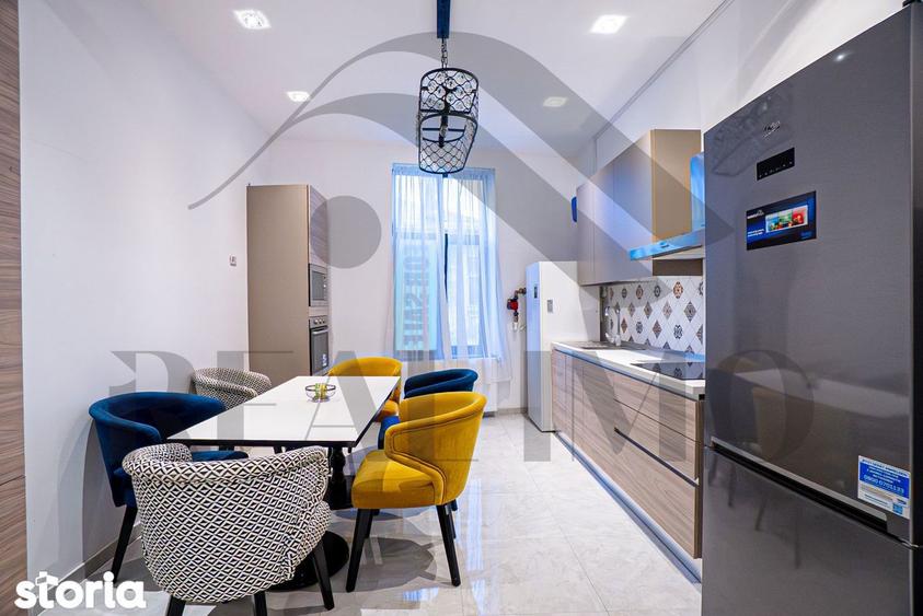 Apartament cu 3 camere, mobilat în Central