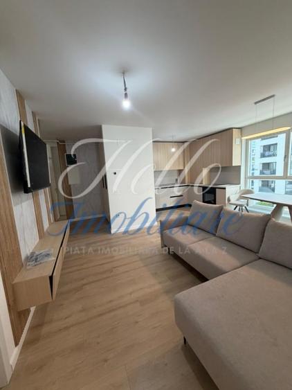Apartament cu 2 camere semidecomandat, mobilat în Florești