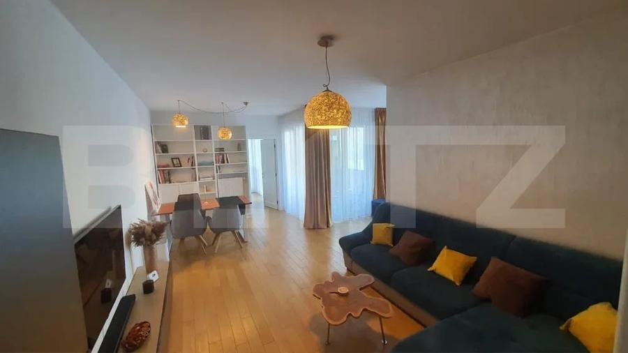 Apartament cu 2 camere semidecomandat, mobilat în Central