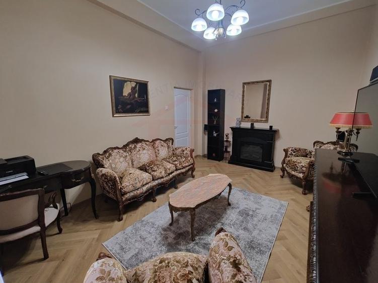 Apartament cu 2 camere decomandat, mobilat în Central