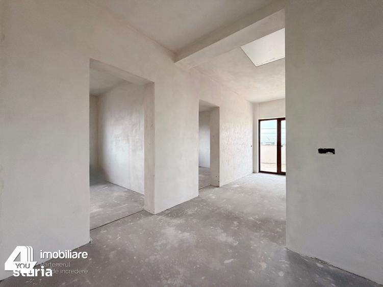 Casa noua din 2025 semifinisata, Curtici cartier nou, teren 500 mp - 12