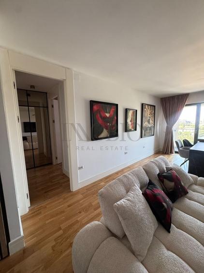 Apartament cu 2 camere semidecomandat, mobilat în Barbu Văcărescu