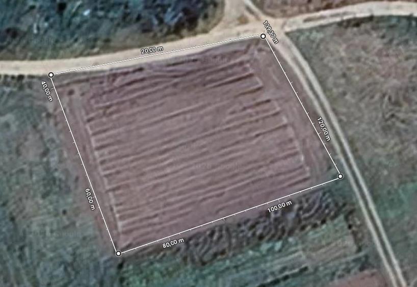 Teren de 1100 mp, în Central