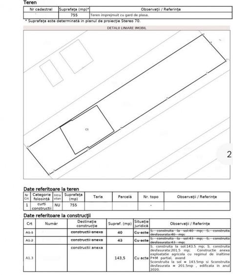 Casa P+M| Teren 755 mp -la drum judetean | 10 km aeroport Cluj - 3