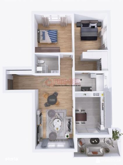 3 Camere | Bloc nou - Sector 4 Drumul Binelui - 1