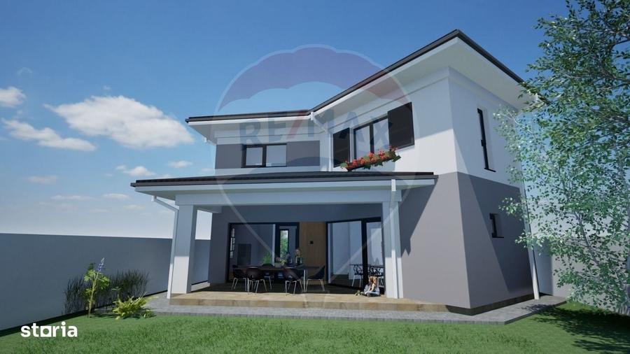 Casă cu 4 camere cu Teren 750 Mp în Cârcea