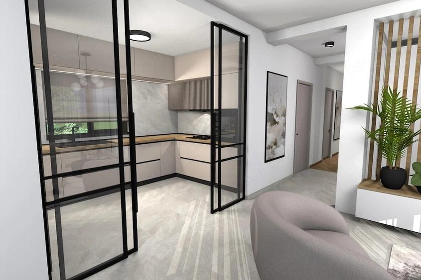 Apartament cu 4 camere decomandat în Central