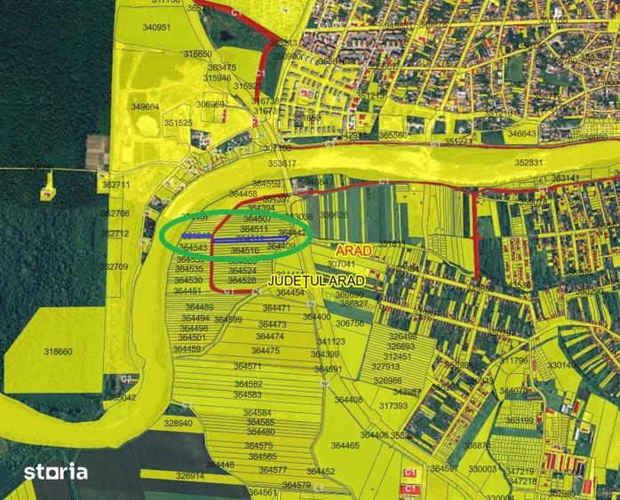 Teren - 8.000 mp, Aradul NouZona Ind. Sud, langa Autostrada A1 - 3