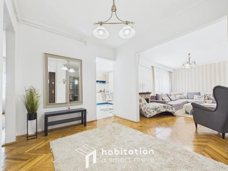 Apartament cu 4 camere semidecomandat, mobilat în Elisabetin