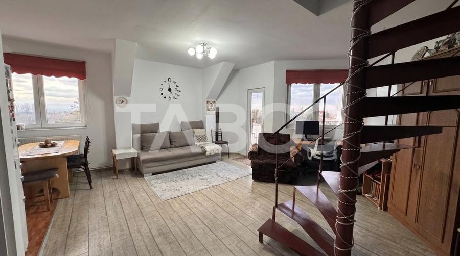 Apartament cu 3 camere decomandat, mobilat în Valea Aurie