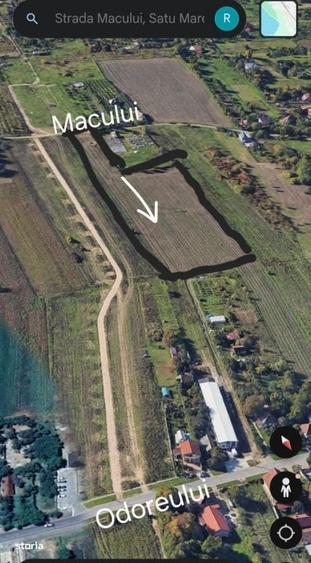 Teren intravilan 16.800 mp Satu Mare, strada Macului - 1