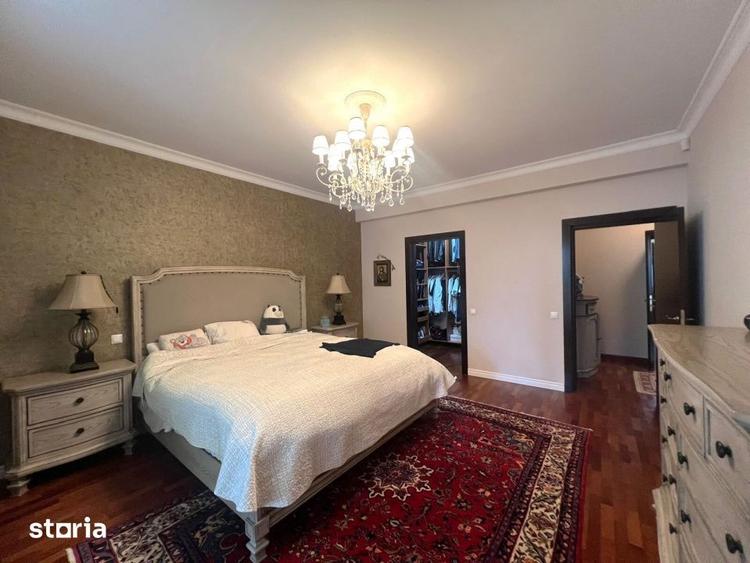 Apartament cu 4 camere, mobilat în Herăstrău