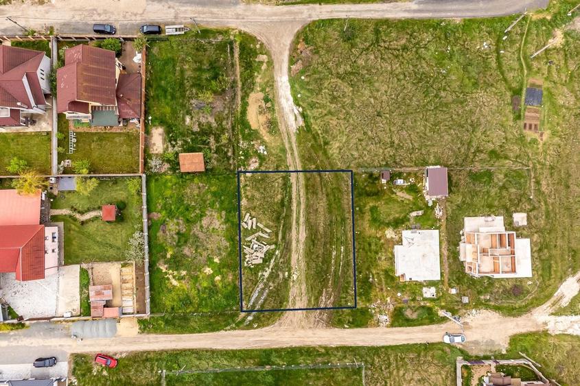 Teren Construcții intravilan de 748 mp, în Sânleani