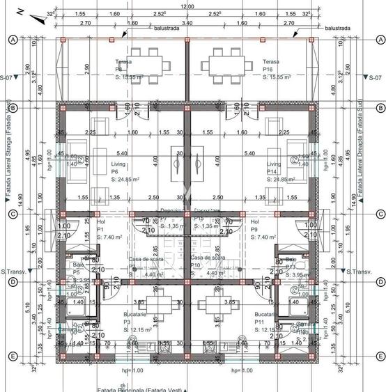 Casă cu 4 camere cu Teren 260 Mp în Central