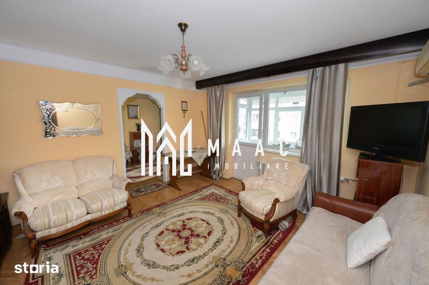 Apartament cu 3 camere semidecomandat în Central