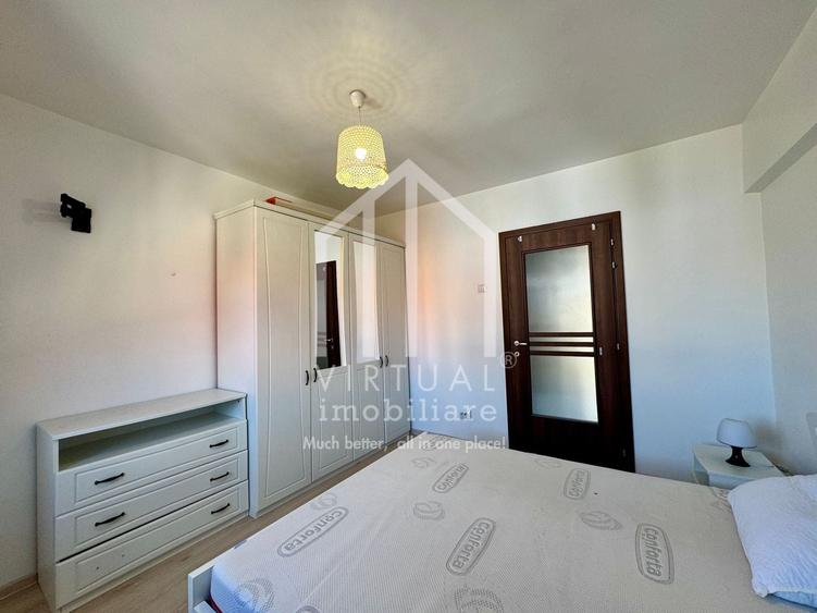 Apartament cu 3 camere decomandat, mobilat în Central