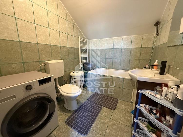 Apartament cu 2 camere nedecomandat, mobilat în Șagului