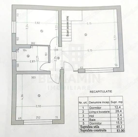 Casă cu Teren 249 Mp în Preajba