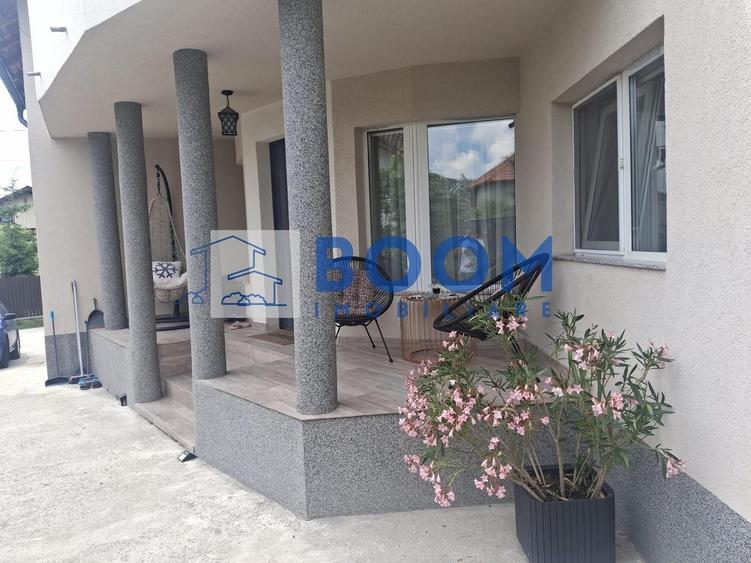 Vila moderna Fedelesoiu | Canalizare | Centrala peleti | Gaz limita proprietate - 21