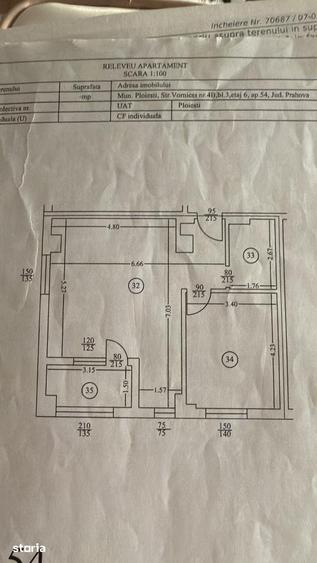 Apartament cu 2 camere în 9 Mai