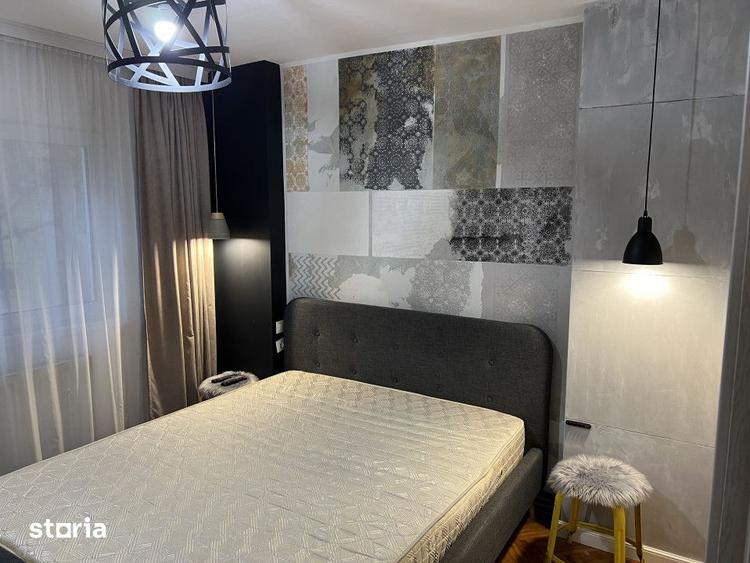 Apartament cu 2 camere decomandat, mobilat în Central