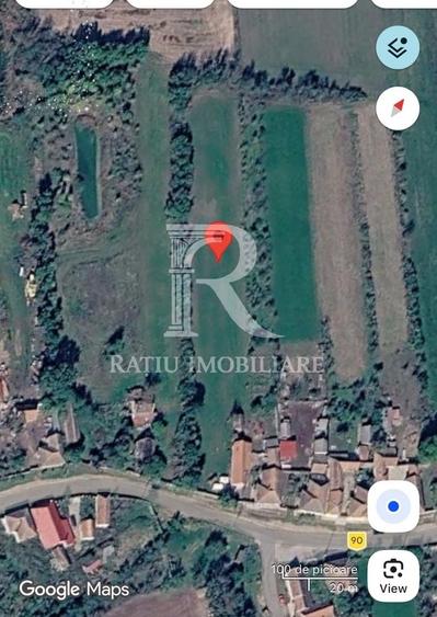 Teren Construcții intravilan de 2600 mp, în Gurbediu