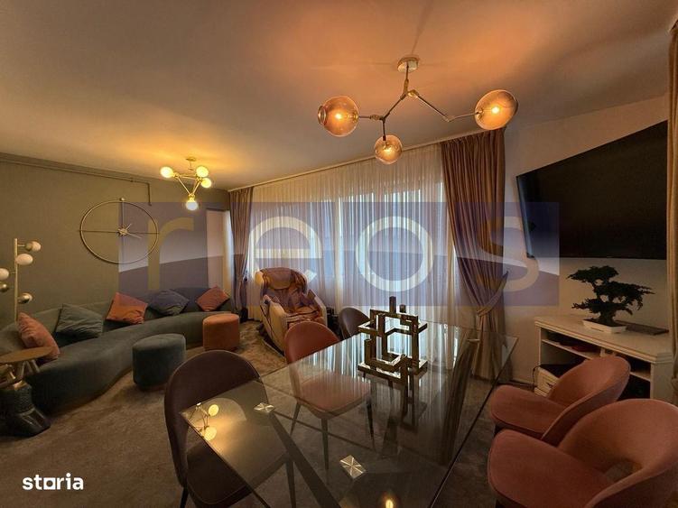 Apartament cu 3 camere, mobilat în Aviației