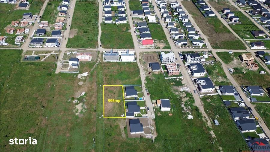 Teren de 995 mp, în Câmpineanca