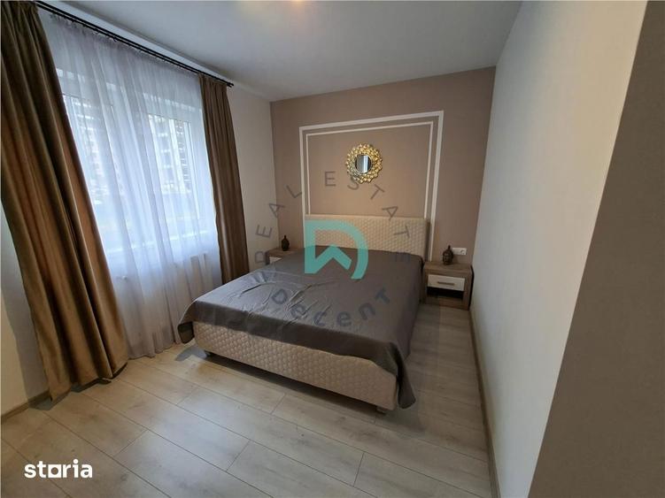 Apartament cu 3 camere decomandat, mobilat în Tractorul