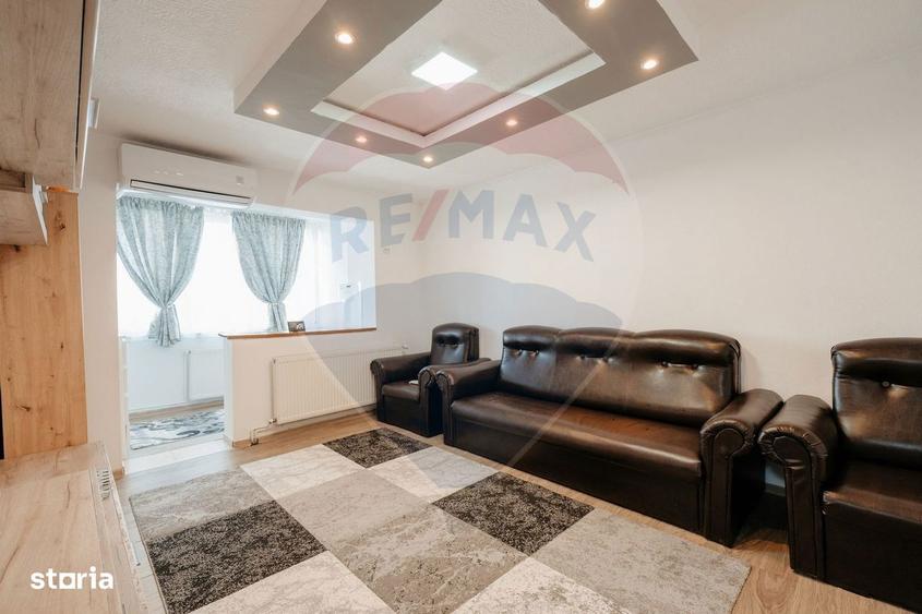 Apartament cu 2 camere decomandat, mobilat în Caragiale