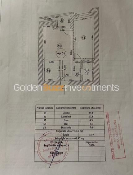 Apartament 2 camere complet mobilat 102 The Address - 8