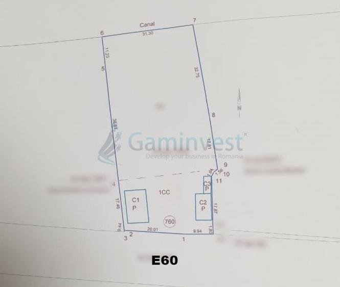Teren Construcții intravilan de 2240 mp, în Oșorhei