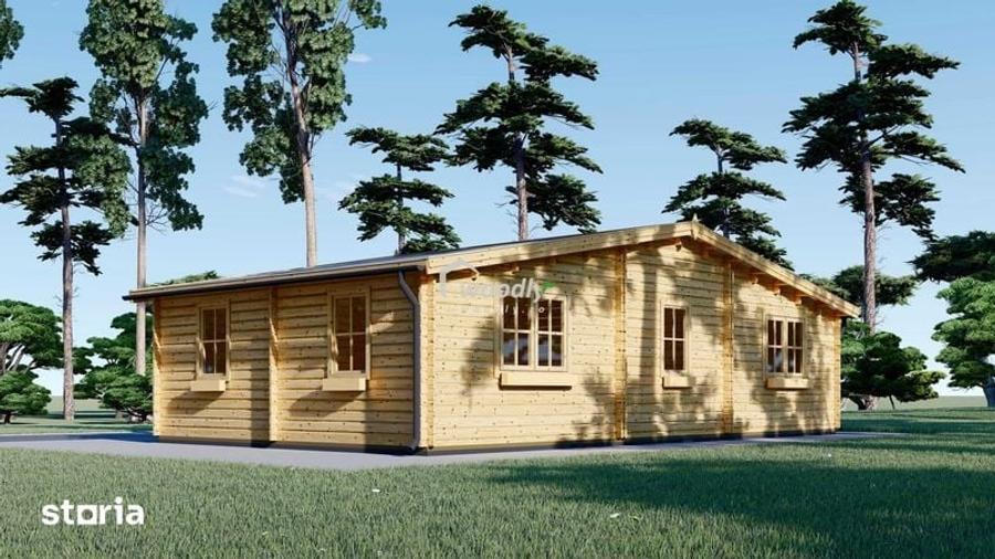 Casa din lemn, modulara, la cheie, de vanzare - 8