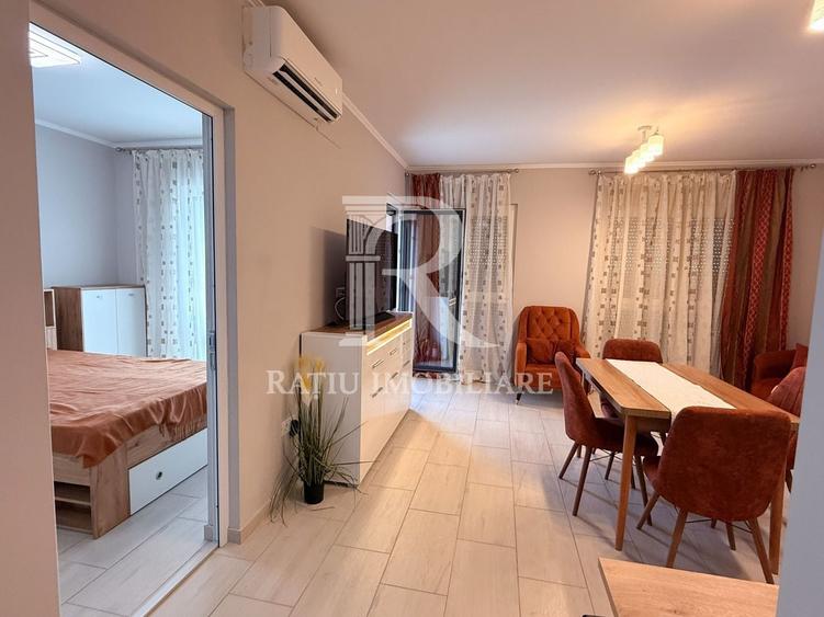 Apartament cu 2 camere decomandat, mobilat în Nufărul