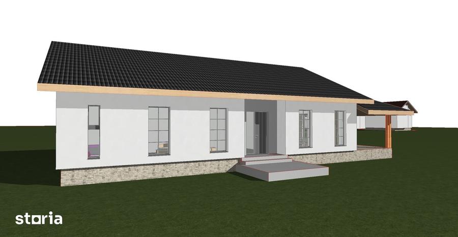 Casă cu 3 camere cu Teren 938 Mp în Sârbi