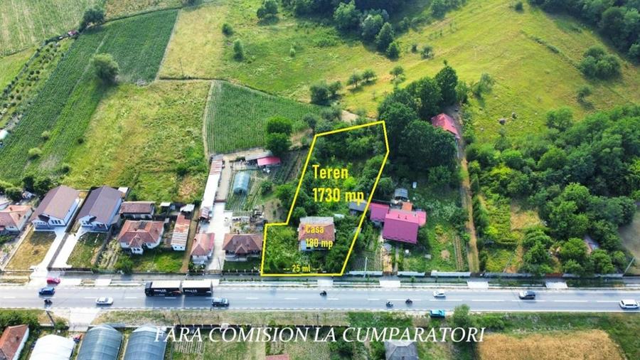 Casă individuală cu 4 camere cu Teren 1730 Mp în Mihăești