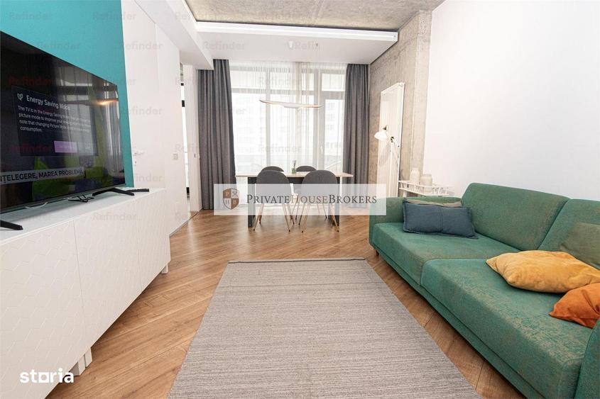 Apartament cu 2 camere decomandat, mobilat în Tei