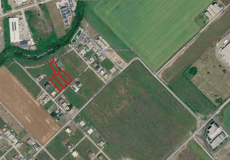 Teren Construcții intravilan de 977 mp, în Torontalului