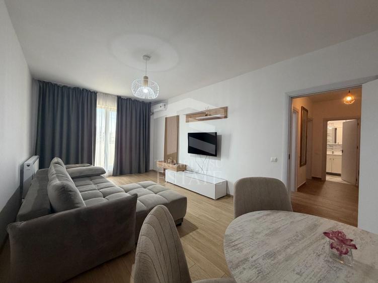 Apartament cu 2 camere decomandat, mobilat în Theodor Pallady