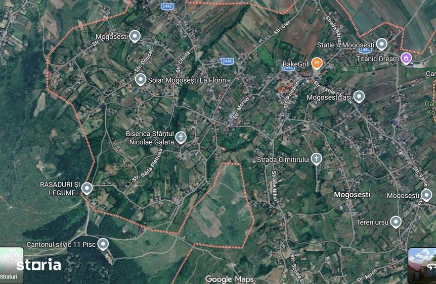 Casă cu 3 camere cu Teren 1000 Mp în Mogoșești