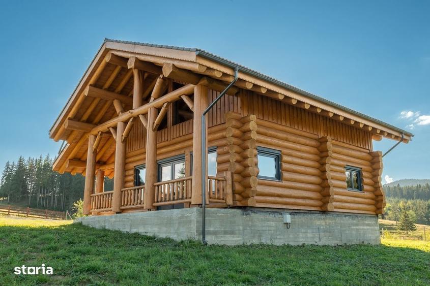Casă cu 3 camere cu Teren 2520 Mp în Coșna