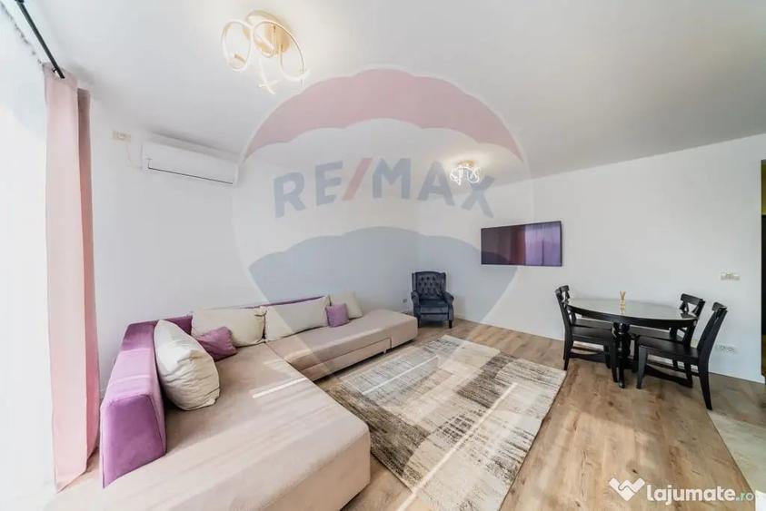 Apartament cu 2 camere semidecomandat în Central