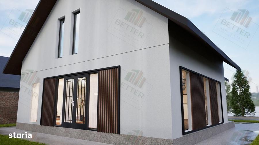 Casa individuala P+M | Teren 411 mp | Comuna Berceni - 4