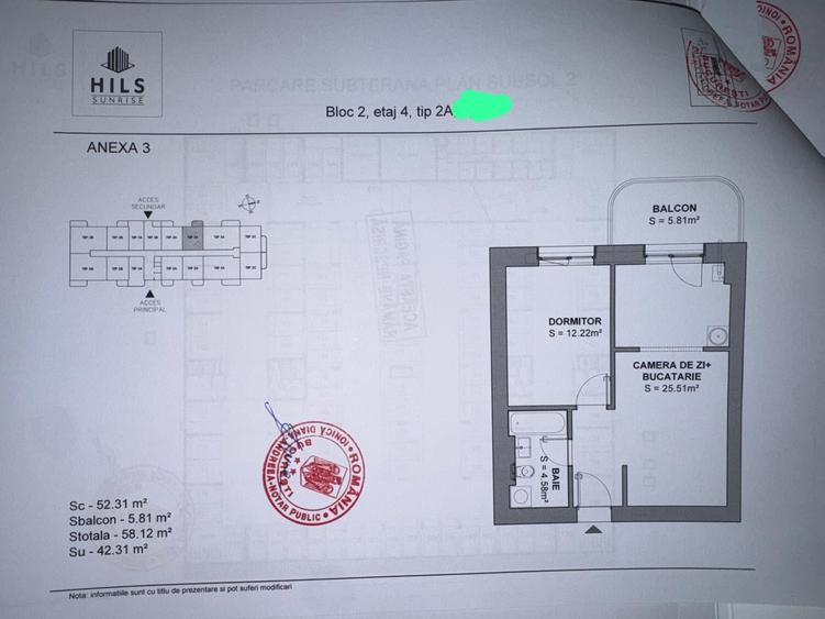 Apartament cu 2 camere decomandat în Theodor Pallady