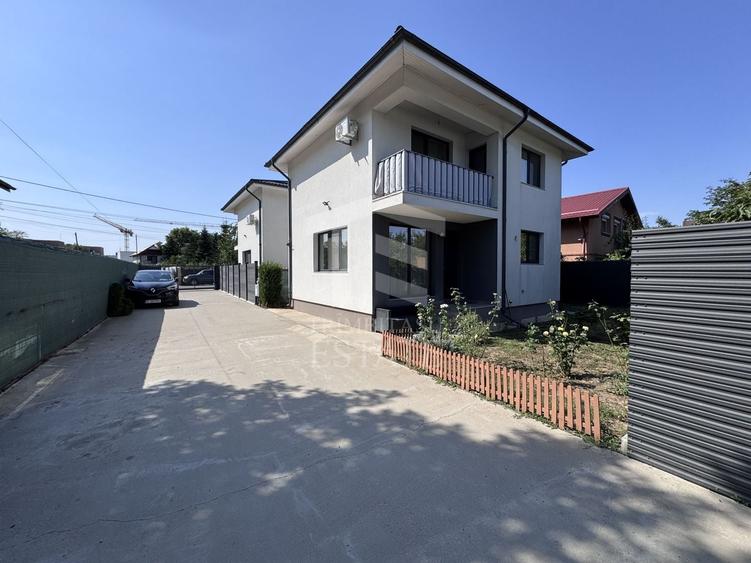 Casă individuală cu 3 camere cu Canalizare în Tunari