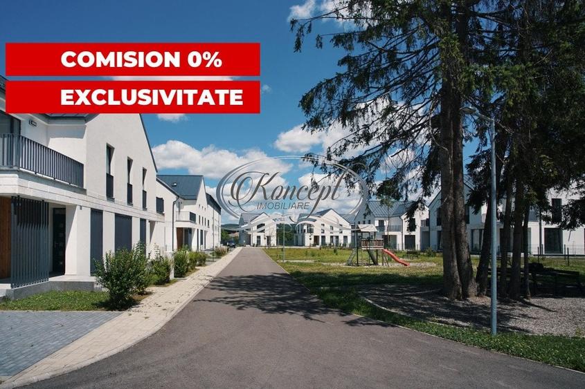 Duplex cu 4 camere cu Canalizare în Gilău
